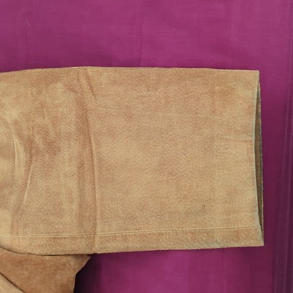 Genuine Leather High Waisted Pants - Picture 3 of 10